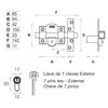 Fac 01601 Cerrojo Fac 311l/80 Classic