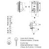 Fac 11025 Cerradura Fac De Sobreponer S 90 Cp