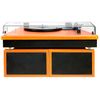 Lauson Cl616 Roble Tocadiscos Con Altavoces Externos