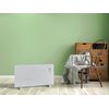 Haverland Christa-20 | Radiador Convector Eléctrico Portátil | 2000w | Diseño Moderno | Placa De Cristal | Programación Individual 7 Días | Touch Control | Pantalla Lcd | Mando A Distancia | Temporizador 24h | Blanco