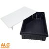 Pack 5 Unids - Caja Rectangular 160x100x50mm Garra Metalica Solera - Neoferr..