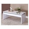 Mesa De Centro Manhattan 2028 Topkit 51x120x50 Cm - Blanco