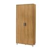 Mueble Zapatero Duero 7177 Topkit  191x 84,5x 33,5 Cm - Roble