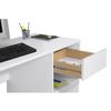 Topkit | Mesa De Escritorio Burgos 5012| Mesa De Ordenador Mediana | Escritorio Con Cajon | Blanco