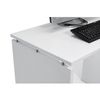 Topkit | Mesa De Escritorio Burgos 5012| Mesa De Ordenador Mediana | Escritorio Con Cajon | Blanco