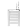 Cubre Radiador Victoria 3062  Topkit  83,5x60x19,5 Cm - Blanco