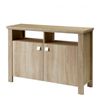 Topkit | Mueble De Almacenaje Cantabria 2060 | 105 Cm Ancho | Mueble De Salon| Aparador|roble