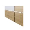 Topkit |cabecero De Cama De 1050 2152 |cabecero De Cama| Cabecero De Madera | Roble/blanco