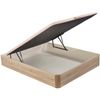 Canapé Abatible Pikolin Naturbox Transpirable Altura 32 Cm - Roble - 80x200 Cm