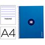 Cuaderno Espiral Liderpapel A4 Micro Antartik Tapa Forrada80h 90 Gr Horizontal 1 Banda 4 Taladros Color Azul Oscuro