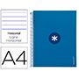 Cuaderno Espiral Liderpapel A4 Micro Antartik Tapa Forrada120h 100 Gr Horizontal 5 Banda4 Taladros Color Azul Oscuro