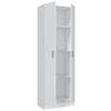 Armario Multiusos Alto Melamina Miroytengo 180x59x37 Cm - Color Blanco