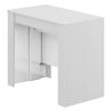 Mesa Extensible 5 Posiciones Train 51-237x78x90 Cm - Blanco