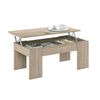 Mesa De Centro Elevable Low Cost 100 X 45–56 X 50 Cm