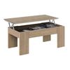 Mesa De Centro Elevable Low Cost 100 X 45–56 X 50 Cm