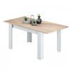 Mesa De Comedor Extensible Kendra 123 123–173 X 78 X 75 Cm