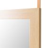 Espejo De Puerta Beige Clásico De Plástico De 35x125 Cm