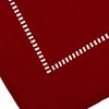 Mantel Rojo De Tela Clásico De 210x150 Cm