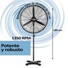 Ventilador De Pie Industrial Vis680 Hjm