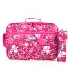 Cartera Gabol Toy Fucsia Con Porta Todo Con Correa Ajustable