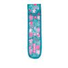 Funda Flauta Gabol Wendy Azul Y Rosa Con Gancho Y Bucle