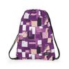 Gymsac Gabol Grab En Morado Con Cordones Ajustables