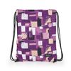 Gymsac Gabol Grab En Morado Con Cordones Ajustables