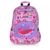 Mochila Gabol Roller En Estampado Rosa