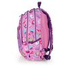 Mochila Gabol Roller En Estampado Rosa