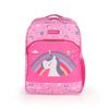 Mochila Adaptable A Carro Gabol Rainbow Con Unicornio Y Resistente Al Agua