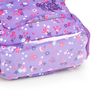 Mochila Gabol Violet Con Flores E Impermeable