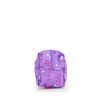 Estuche Neceser Gabol Violet Con Flores Y Resistente Al Agua