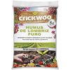 Crickwoo - 100% Humus De Lombriz – 5 L (3,5 Kg)