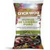 Crickwoo - 100% Humus De Lombriz – 42 L (25 Kg)