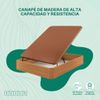 Canapé De Madera | Cerezo | 150x190 Cm