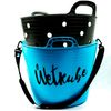 Cubo De 25 L Para Cambiarse, Secar, Transportar Y Guardar El Traje De Neopreno, Azul, Wetkube