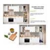 Cocina Completa 3 Metros(ancho) Color Roble Kit-kit , Opción - Con Zócalo Y Encimera