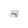 Mueble Cocina Bajo Con Cajones Gaveteros En Varios Colores 85 Cm(alto)80 Cm(ancho)60 Cm(largo) , Color - Blanco Mate