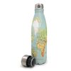 Botella De Doble Pared De Acero Inoxidable - 500 Ml, Mapa