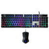 Nitropc Combo Teclado Y Ratón Gaming Nkm1000s Rgb