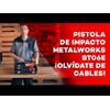 Metalworks 855006915 Juego De Llave De Impacto Bt06e 1/2" - 600 Nm 20v