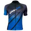 Maillot Manga Corta Azul Vital T/m