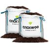 Crickwoo - Sustrato Universal Premium – Big Bag 1m3 (1000 L) – 40% Humus Y 60% Turba