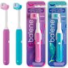 Cepillos De Dientes Niño Pack 2 Unidades ,  Color Morado Y Azul. Balene