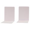 Pack 2 Sujetalibros Metálico160x120x120 Blanco