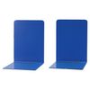 Pack 2 Sujetalibros Metálico160x120x120 Azul