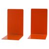 Pack 2 Sujetalibros Metálico160x120x120 Naranja