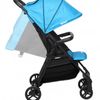 Silla De Paseo Con Plegado Tipo Libro Wow Playxtrem Gris