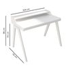 Mesa Escritorio 'nere' Color Blanco Mueblear