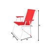 Silla Playa Roja Plegable Mueblear